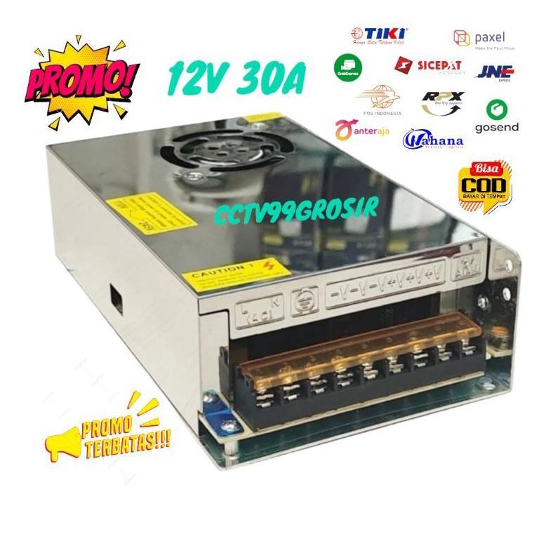 Power Supply 12V 30A Murni Barang Terjamin  Power supply