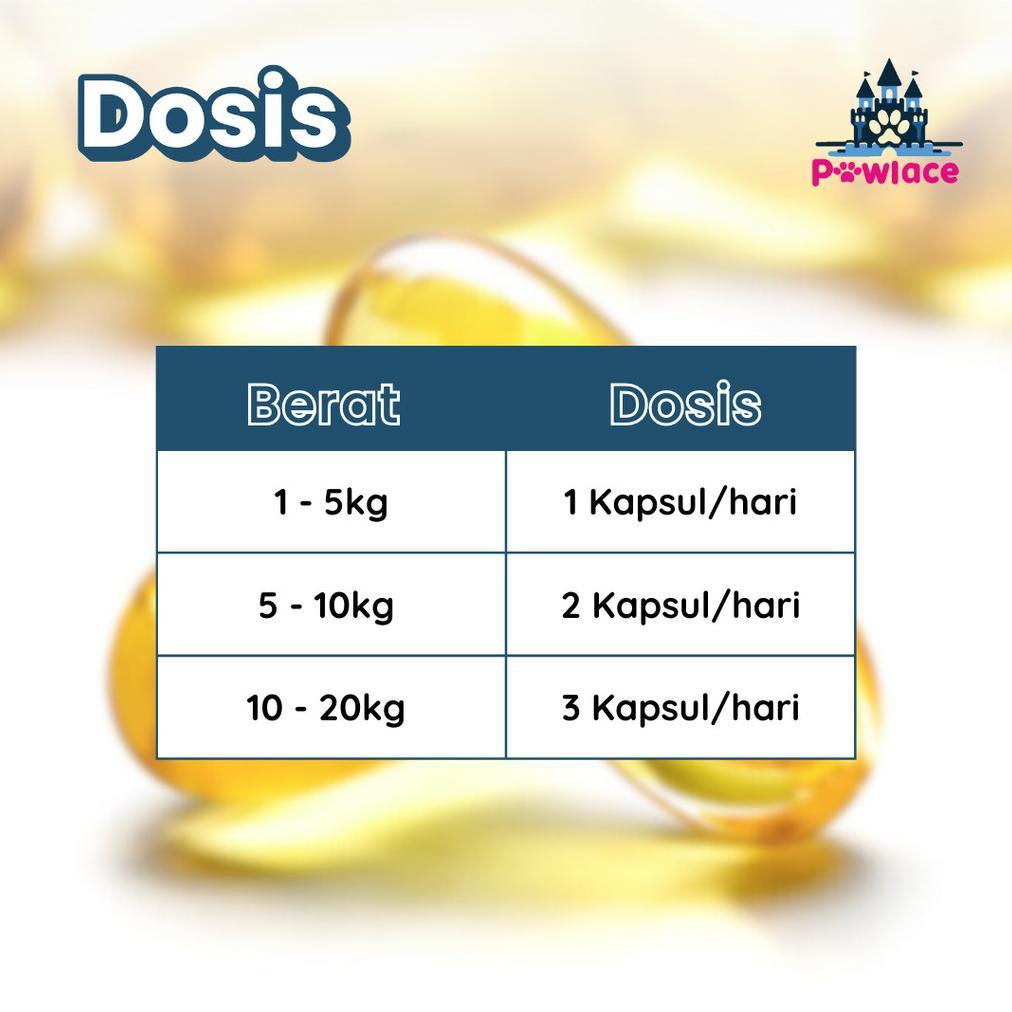 Vitamin Minyak Ikan Kucing 500 Kapsul Fish Oil Kucing Vitamin Bulu Kucing Minyak Ikan Untuk Ayam