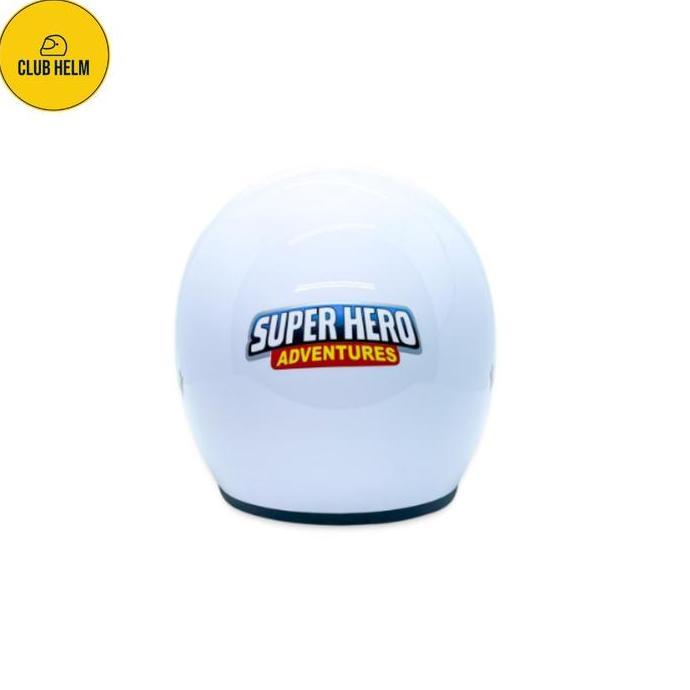 Helm Junior Cowo SNI Gambar Marvel Spiderman Ironman Anak SD Murah Terlaris