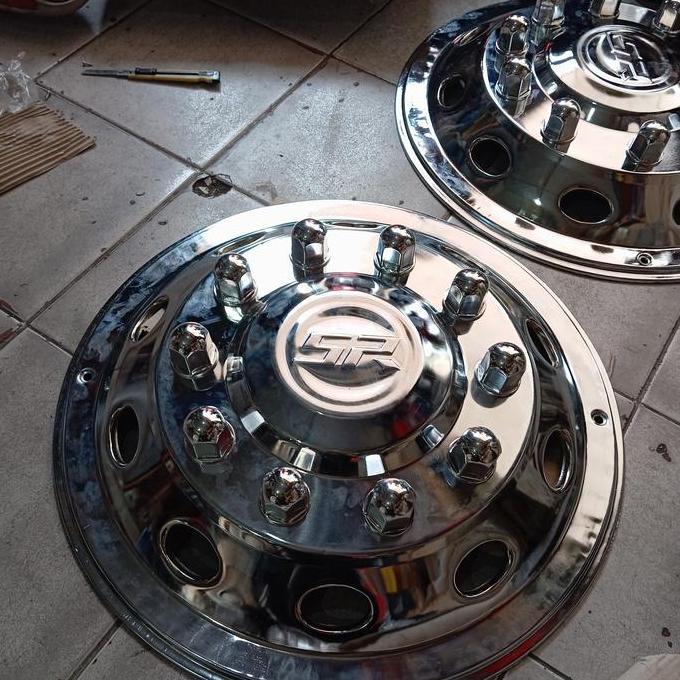 wheel dop velg fuso ring 20 inch stainless steel Terlaris