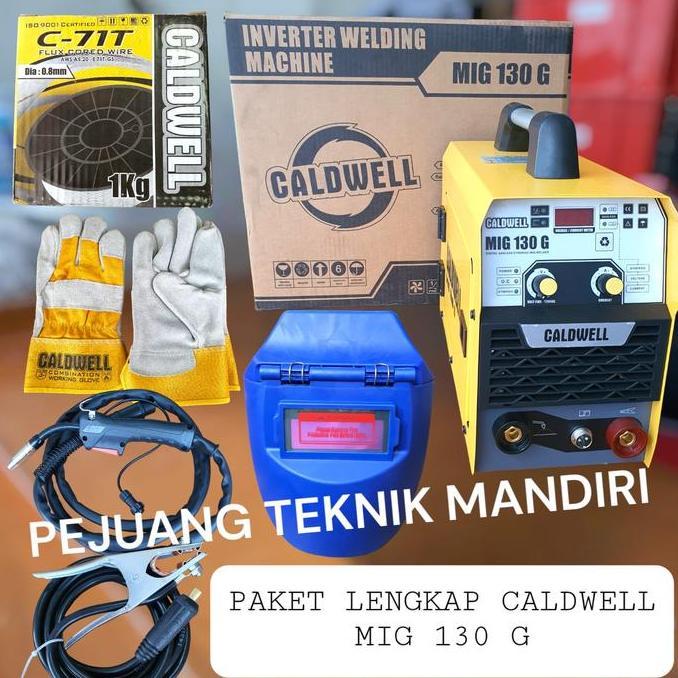 Diskon Mesin Las Caldwell Migi Mig 130 / Trafo Las Caldwell Mig 130 G Gasless