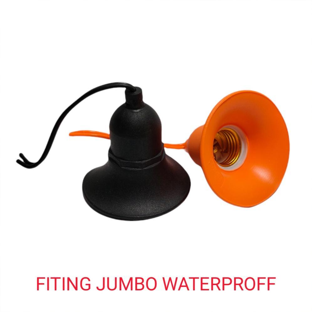 ELEKTRIK00 Fiting Lampu Gantung Jumbo Anti Air E27