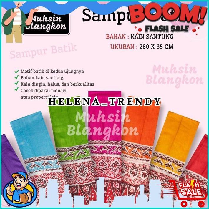 BISA COD Sampur Tari Batik / Selendang Menari / Accesories Menari / Selendang Tari DISKOM
