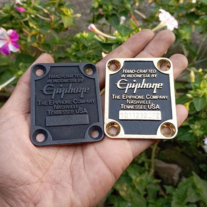 Neck Plate Gitar Original Epiphone Les Paul SG