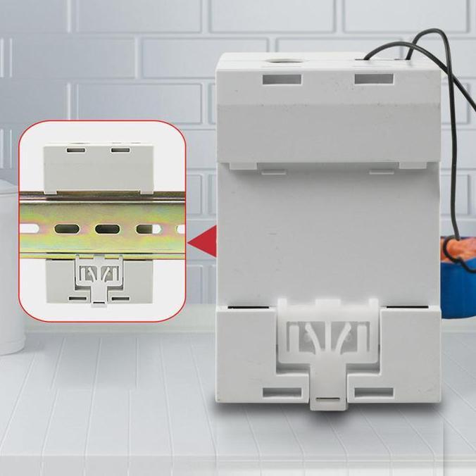 Miliki Mcb Meteran Listrik Digital Display Din Rail Single Phase 300V