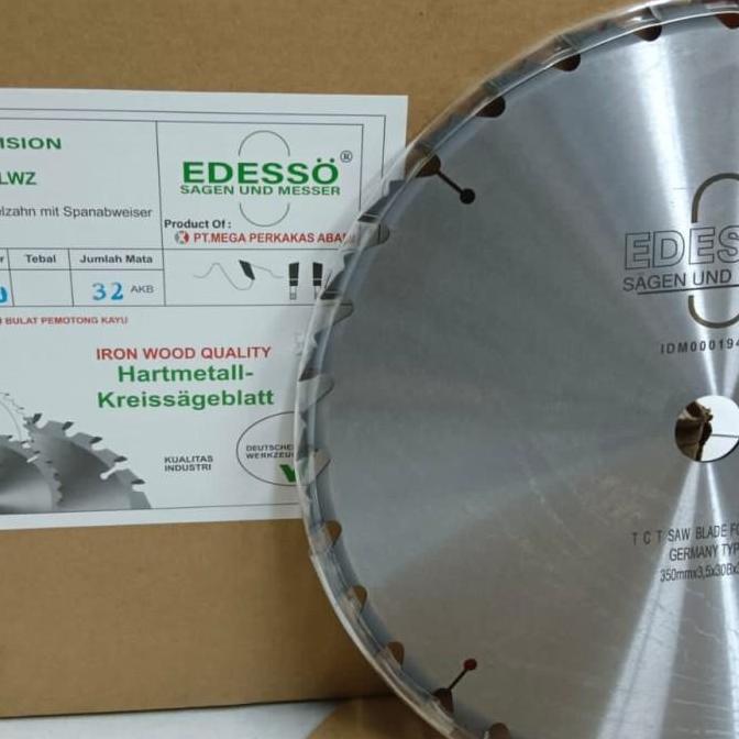 edesso mata gergaji 16" x 28 fz iron Wood / mata gergaji potong kayu besi edesso mata tanduk promo