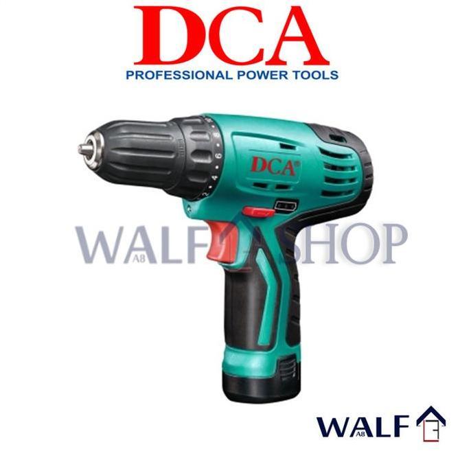 TERMURAH - DCA Cordless Driver Drill ADJZ10-10B / Mesin Bor Obeng Baterai