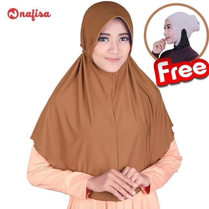 Nafisa Fabiola Free Ciput Selyn Anti Budeg - Hijab Bergo Serut