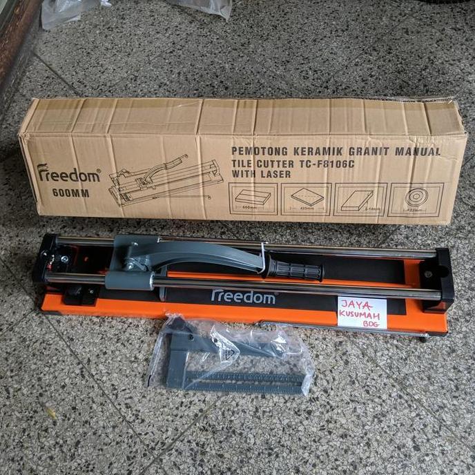 Alat Pemotong Keramik Granit Meja Manual with Laser 60 cm Freedom