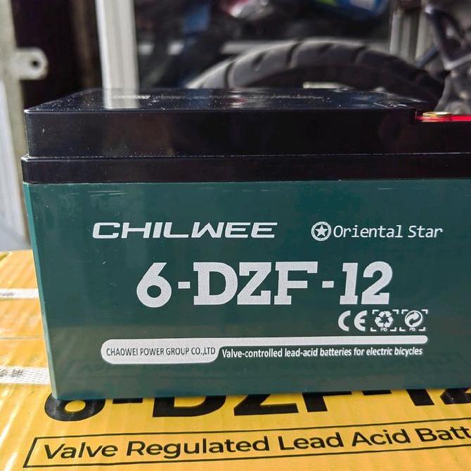 Terlaris **Aki Chilwee 6-Dzf-12 ;12V-12Ah