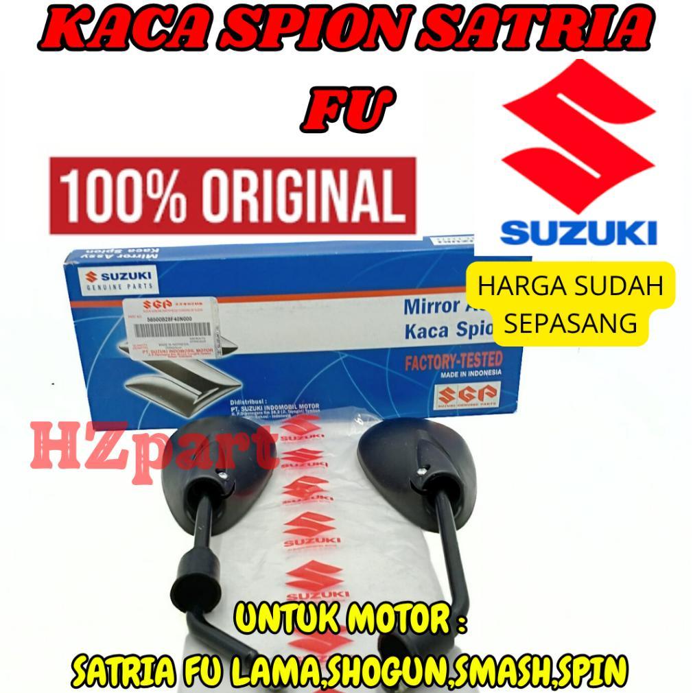SPION SATRIA FU ORIGINAL SUZUKI MOTOR SATRIA FU,SMASH,SHOGUN,SPIN ORI KACA SPION SUZUKI KUALITAS ORI
