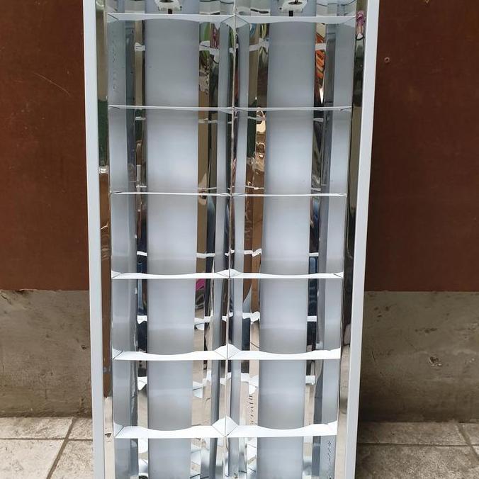 Kap Lampu Neon TL Tanam Inbow RMI 2x18 L=60cm