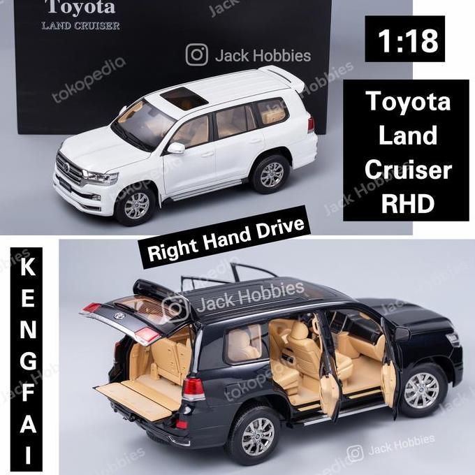 1/18 Diecast Toyota Land Cruiser LC200 RHD Kengfai not paudi autoart
