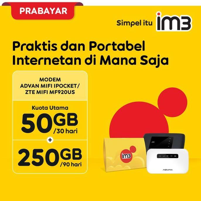 Indosat MiFi: Mobile WiFi + SIM Card IM3