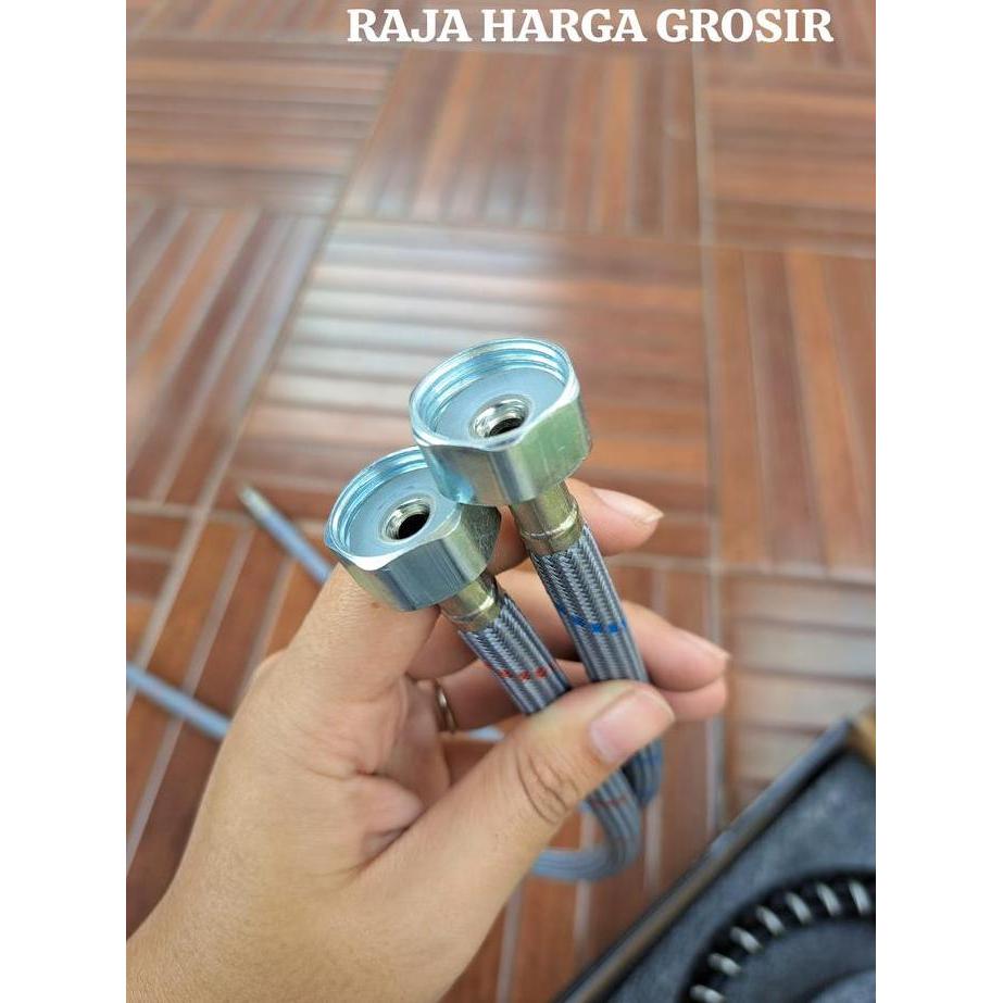 TERBARU - APL 8012 Black SUBRON Kran Angsa Dapur Cuci Piring Stainless // Kran Air Mode Panas Dingin