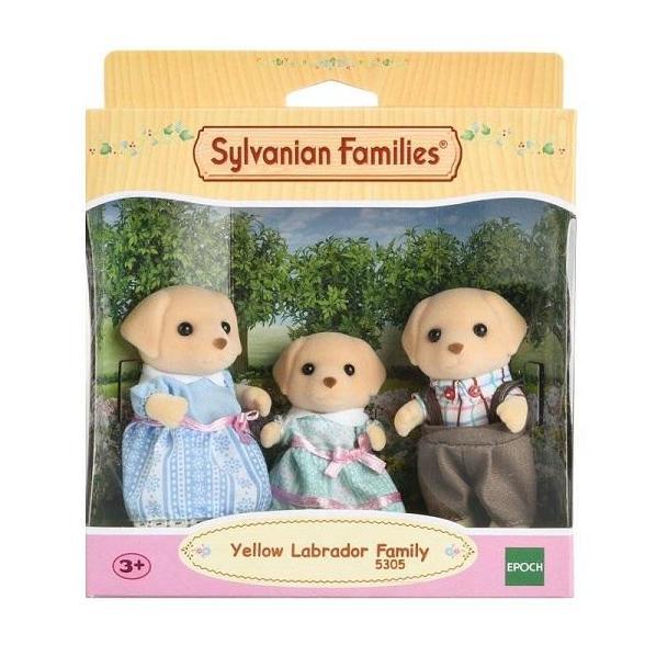 Mainan Koleksi Sylvanian Families Yellow Labrador Family 3 Figure