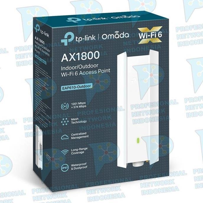 TP-LINK EAP610 Outdoor AX1800 Indoor Outdoor WiFi6 Access Point eap610