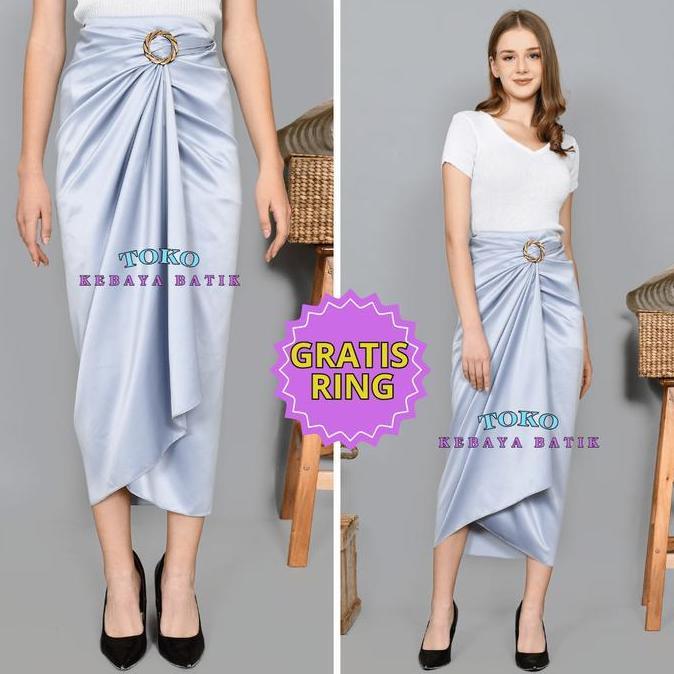 DE83 - rok lilit polos / rok lilit polos wanita modern / rok lilit polos wanita modern jumbo/ motif 