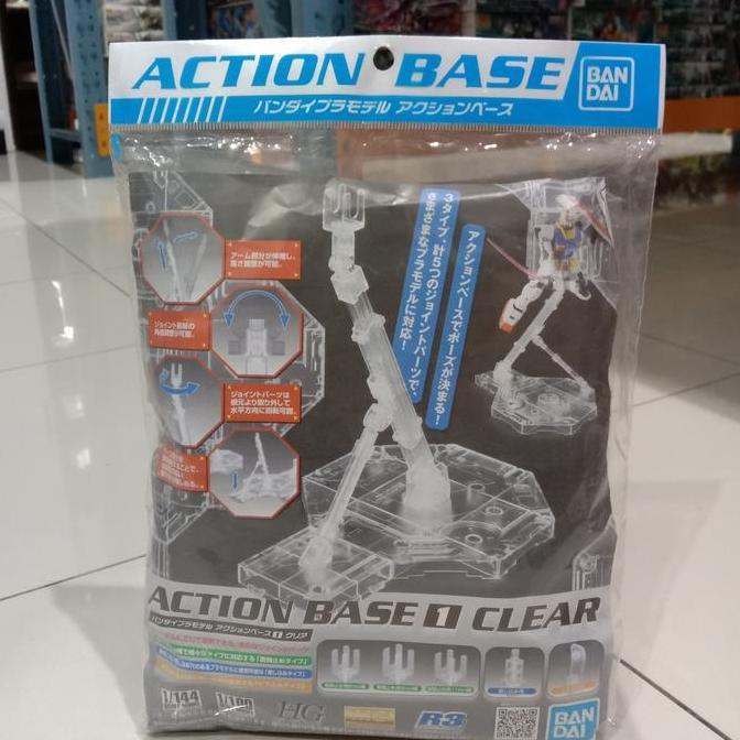 ACTION BASE 1 CLEAR BANDAI