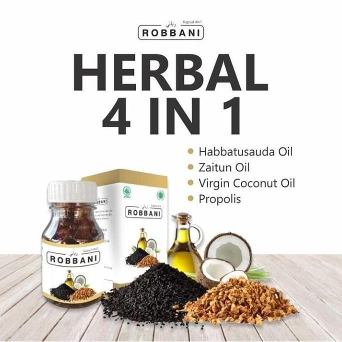Robbani obat herbal kolesterol hipertensi 100% original