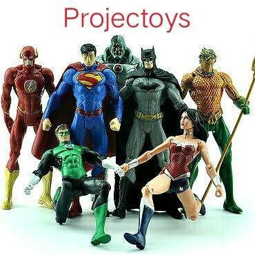 DC Justice League Action Figure set 7 pieces