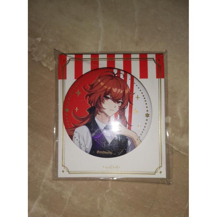 Genshin noelle diluc promo kfc figure