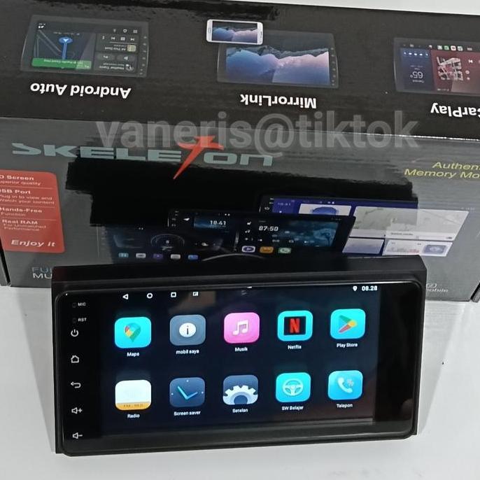 SKT-8189T - Headunit Double Din Android Skeleton 7 Inch Plug and Play Innova Lama - Calya Sigra - Av
