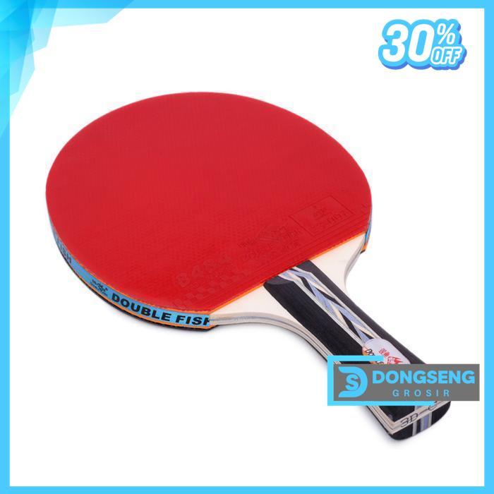 BAT BET PINGPONG TENIS MEJA DOUBLE FISH 3D ITTF PRODUK TERBAIK