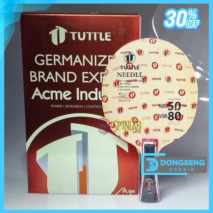 TUTTLE NEEDLE 9W+2ALC | KAYU PINGPONG TENIS MEJA KUALITAS PRODUK TERBAIK