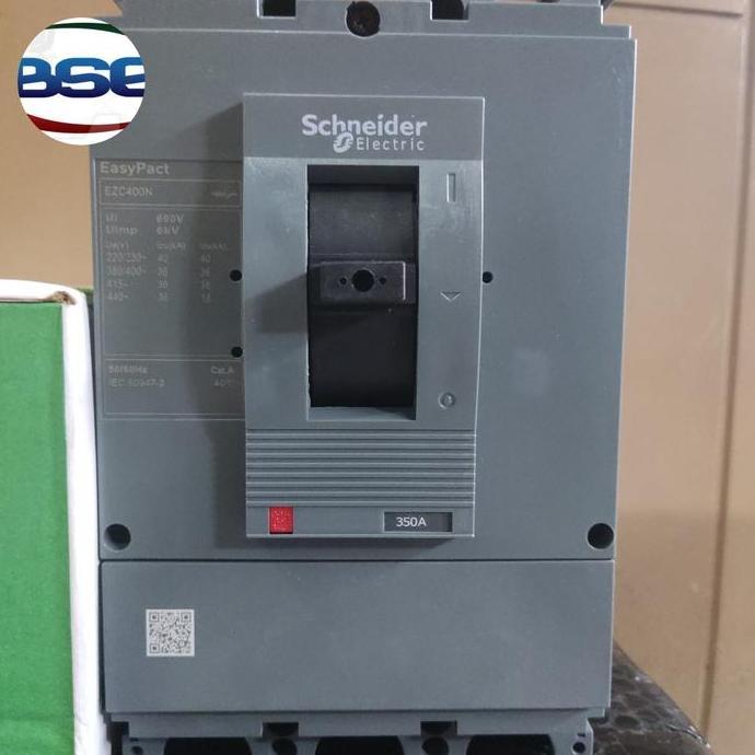 Murah MCCB schneider EZC400N 350A 3P Schneider Non COD