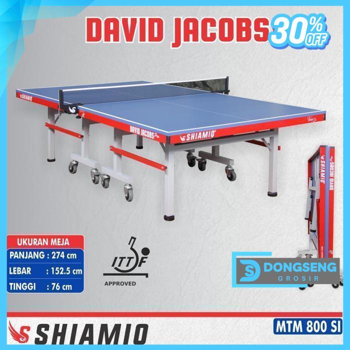 MEJA PINGPONG TENIS MEJA SHIAMIQ DAVID JACOBS PRO PRODUK PILIHAN