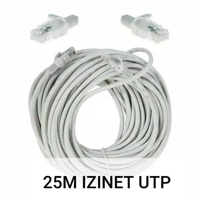 Utp lan kabel cable lan cat5e izinet 25m Kabel Lan PREMIUM