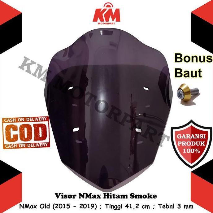 DB279 - Visor Windshield Nmax Old Variasi 2015 2016 2017 2018 2019 Panjang 41,2 cm Tebal 3 mm N Max 