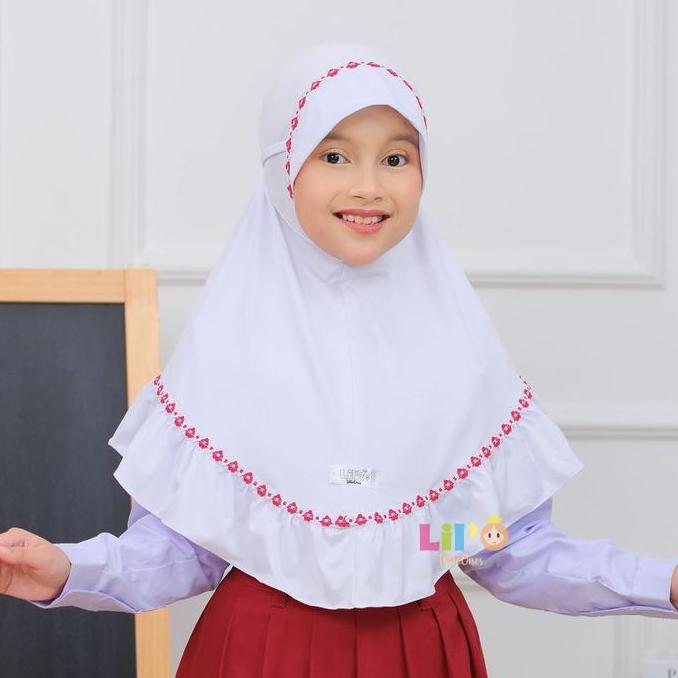 Ilma Hijab - By Lil'O - jilbab anak sekolah - hijab anak sekolah sd - kerudung sekolah sd anak perem