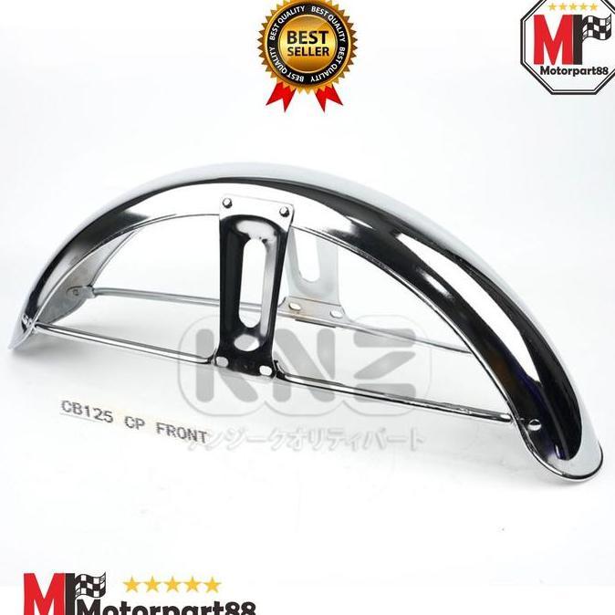 DS382 - SPAKBOR SEPAKBOR SELEBOR DEPAN CB125 CB 125 BESI CROME KNZ