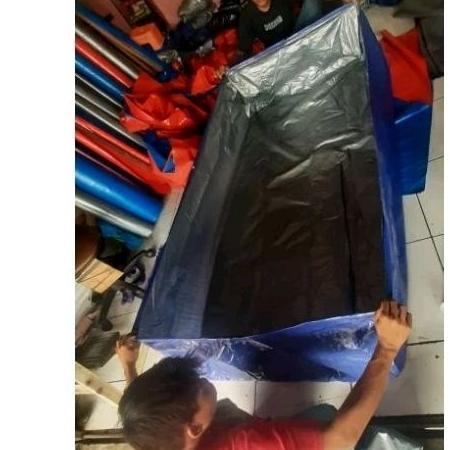 Bisa Cod Terpal Kolam Ikan Lele 200X100X50 A2 ,,