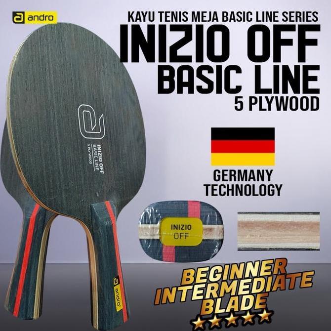 Kayu Bat Tenis Meja Andro Inizio Offensive