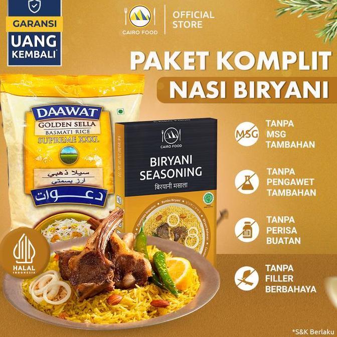Bundle Beras Basmati Dan Bumbu Biryani