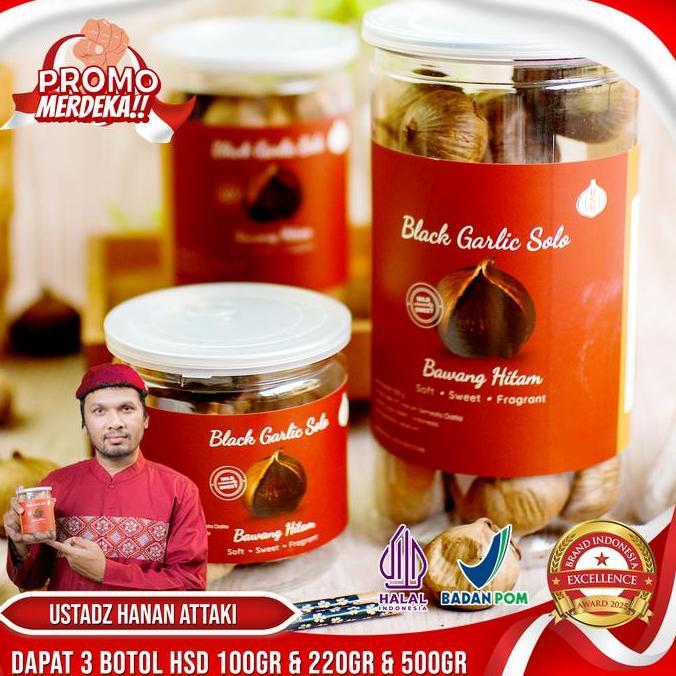 Hsd Black Garlic 3 In 1 + Goodie Bag,  Bawang Hitam Bottle