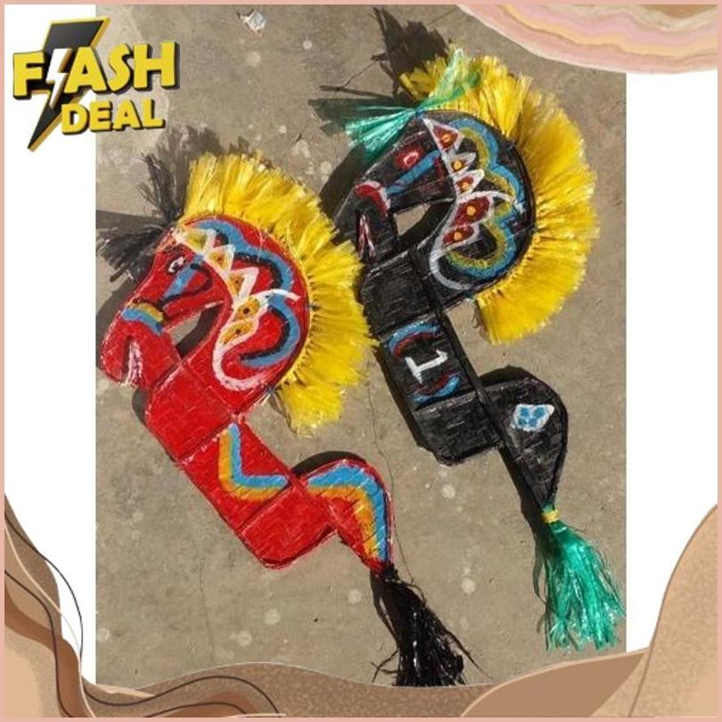 COD PROMO MURAH JARAN KEPANG / JARANAN ANAK DEWASA / JARAN KEPANG BONUS PECUT