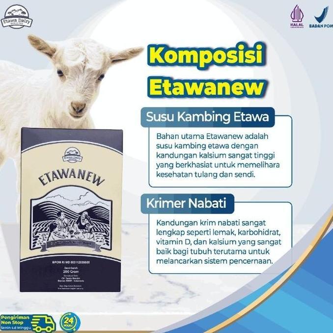 New- Etawanew Platinum Susu Kambing Etawa Provit Murni Kualitas Premium