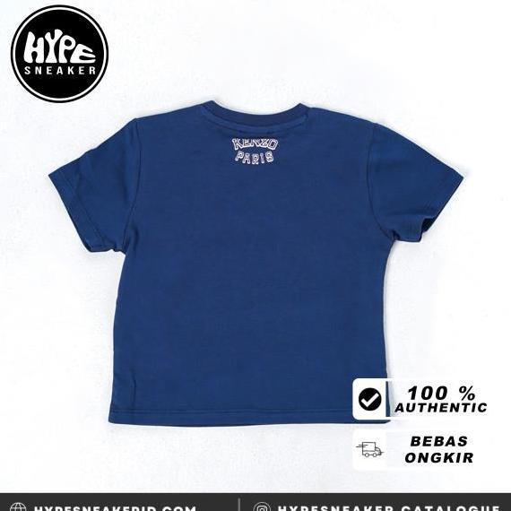 New- Kaos KENZO TIGER YELLOW NAVY KIDS Tshirt 100% ORIGINAL