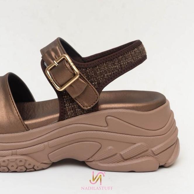 Nadilastuff Signature Aura Platform Sandal Wanita
