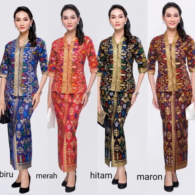 Kebaya Pramugari Batik Santika Prodo