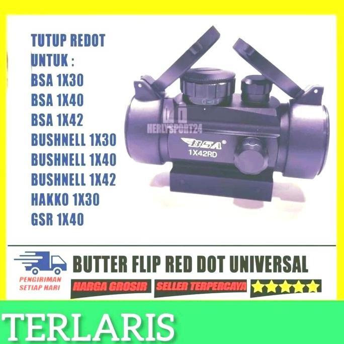 DV275 - Tutup Flip Reddot Bsa , Reddot Bushnell, Reddot GSR , Red dot Hakko