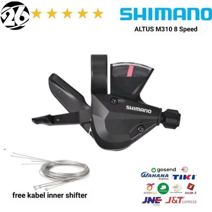 Promo Shifter Sepeda Shimano ALTUS M310 8 Speed Operan Gigi Sepeda Shimano COD