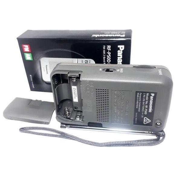 Radio Kecil Panasonic RF-P50 AM FM Radio Saku
