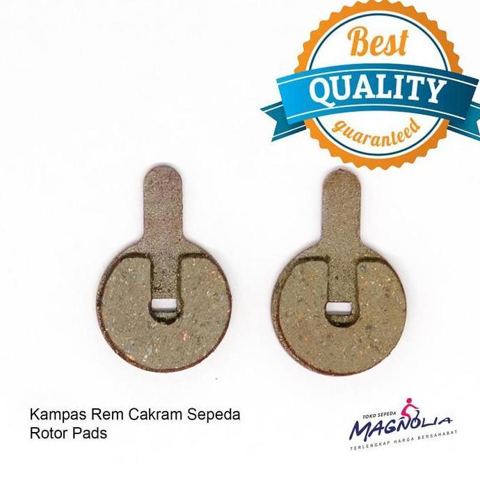 Promo Kampas Rem Cakram Sepeda Bulat MTB Gunung Roadbike Disc Brake Pad COD