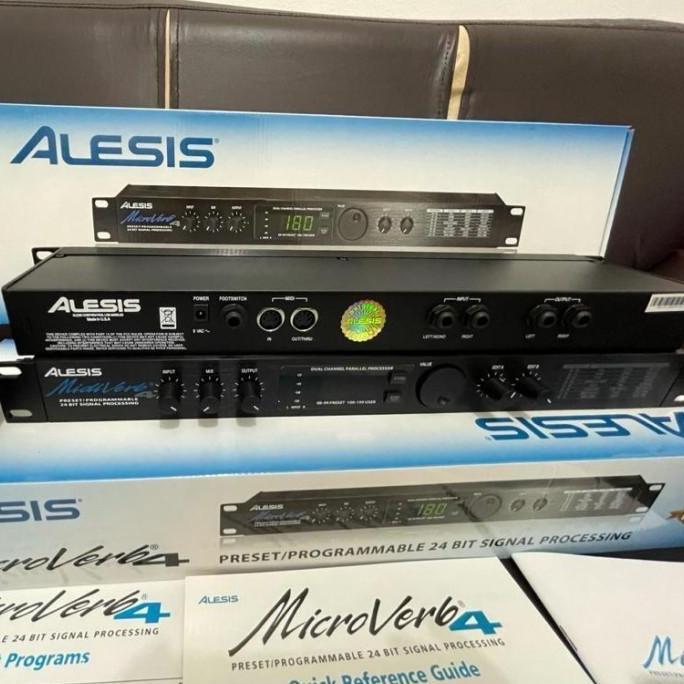 Effect Vocal ALESIS microverb4 ORIGINAL alesis made in usa Amplifier Mixer Soundcard Speakers [terba