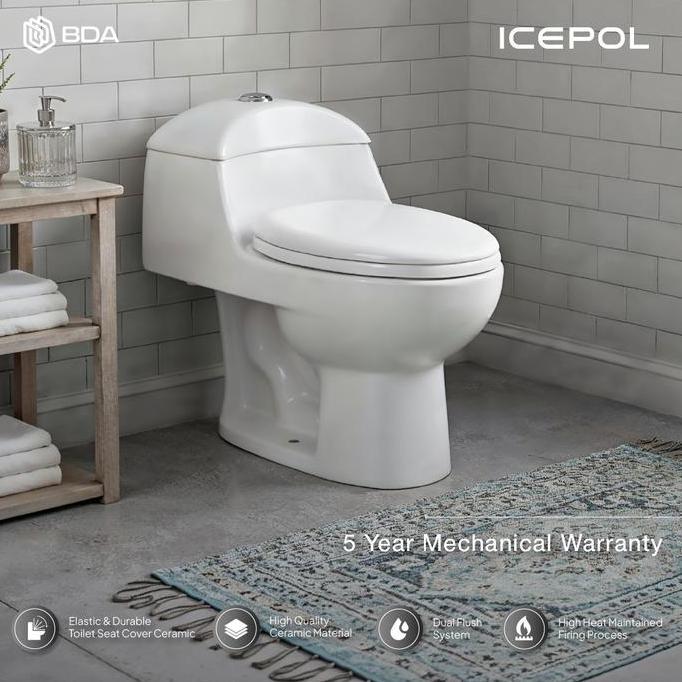 Promo Icepol Closet Duduk Kloset Duduk Toilet Duduk IC 8025 COD